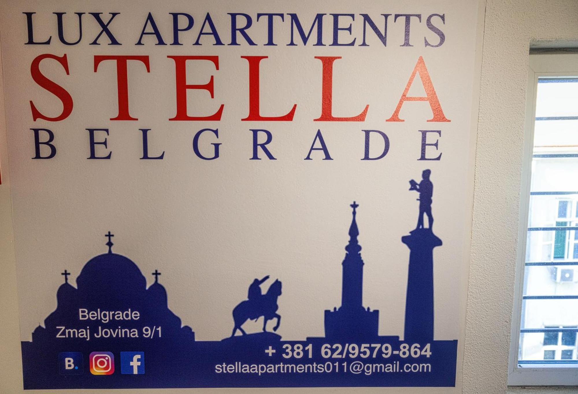 Stella Apartments Belgrade Luaran gambar